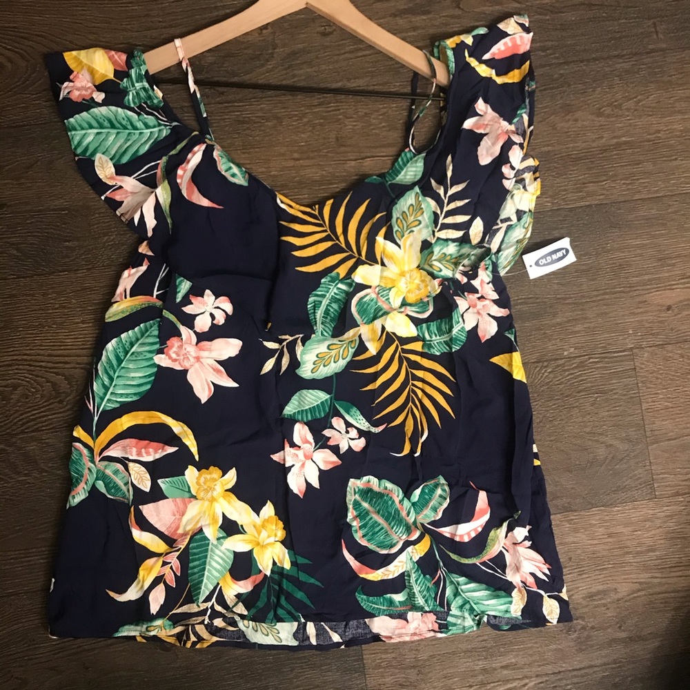 Old Navy Top - Size - Large - Navy Blue
